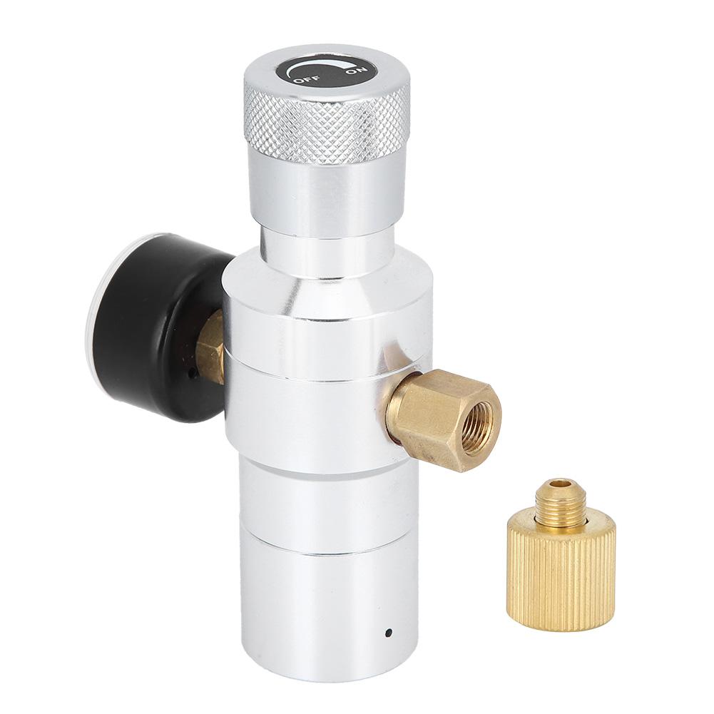 CO2 Regulator Mini Homemade Beer Soda Water Making Tool Aluminium MFL 3 8‑Inch 0‑150PSI