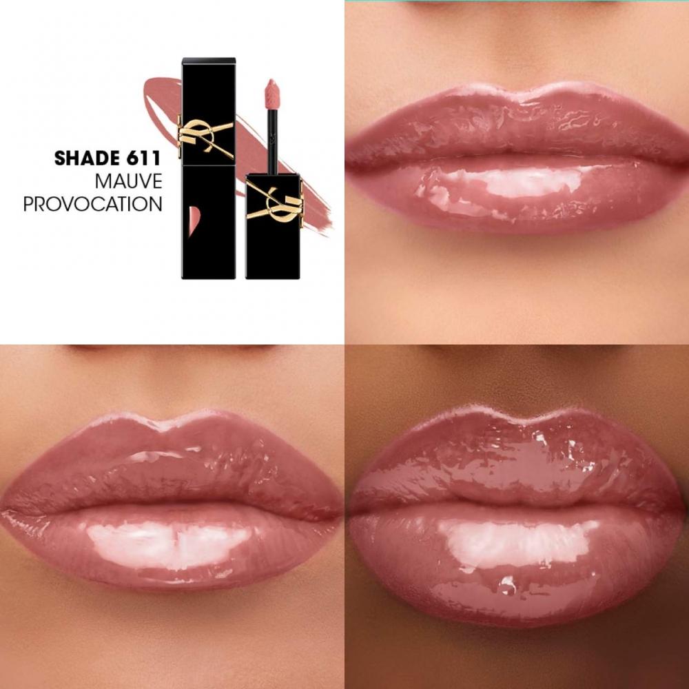 Yves Saint Laurent The Inks Vinyl Cream Lippenstift 0,18 Unzen   5,5 ml 611 Mauve Provocation