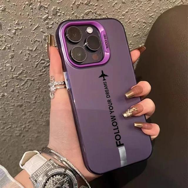 Travel-Inspired Airplane Route Design TPU Basic Case for iPhone Pro Max 14 13 12 11 XS X XR 7 8 Plus 15 Matte Hard Back Cover