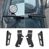 For Toyota Prado 120 FJ120 2003-2009 LED Light Pod Metal Hood Mount Bracket Kit/Ditch Hood Light Brackets