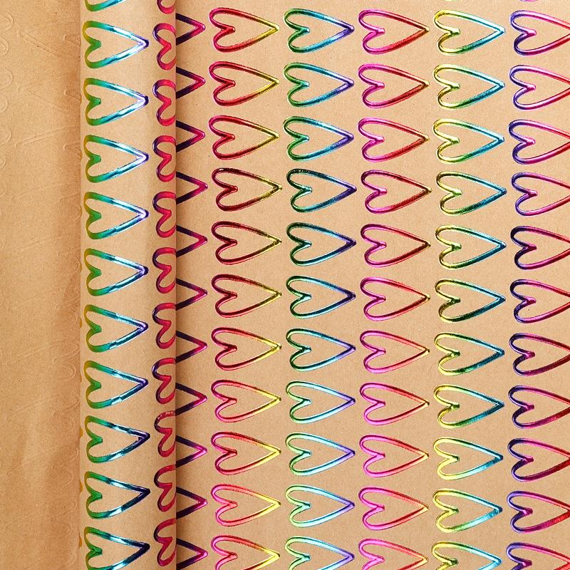 Cross-border Large Size 43CM 3M Gift Wrapping Paper Roll with High-end Embossed Hot Stamping for Birthdays and Valentine's Day.