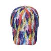 Männer Bedruckte Tie-Dye Baseball Kappe Frauen Gradienten Graffiti Sonnencreme Hut Pferdeschwanz Panama Kappe Visier Hüte Snapback Hut