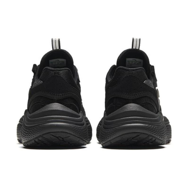 Anta Cushioning Wear-Resistant Low-Top Casual Shoes Men's Black Sneakers 112428853-2