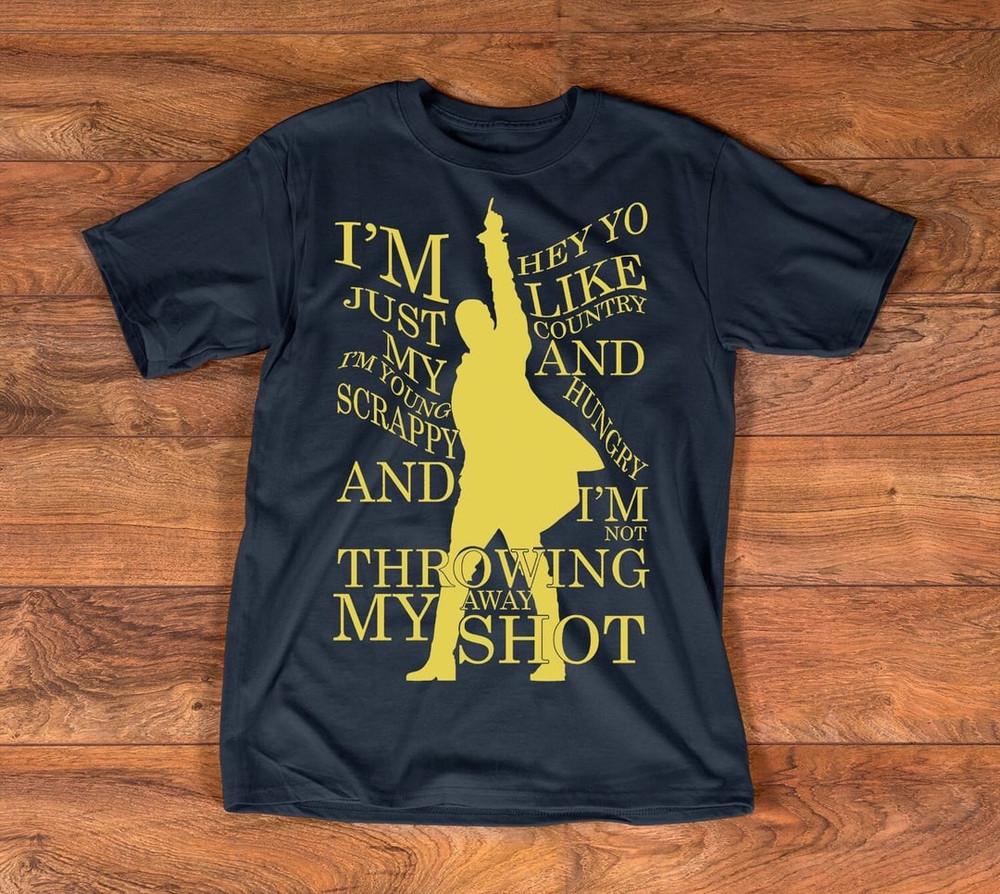 American Musical Alexander Hamilton T-SHIRT Unisex S-5XL Unisex T-Shirt S
