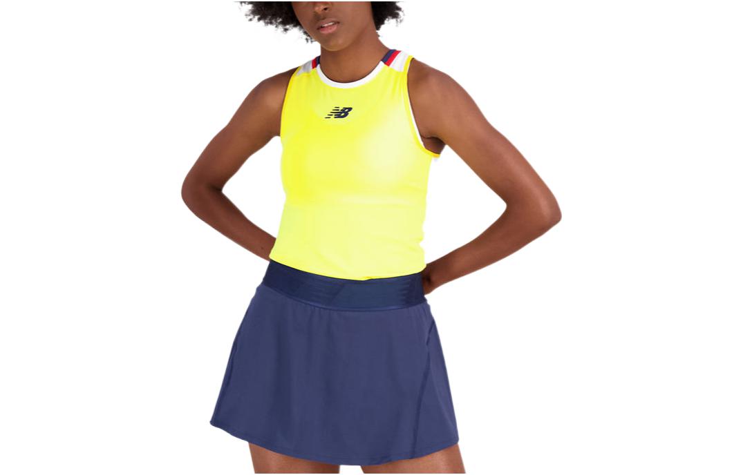 New Balance Sleeveless Sports Shirts Women s Yellow Racerback WT23436-EYK L
