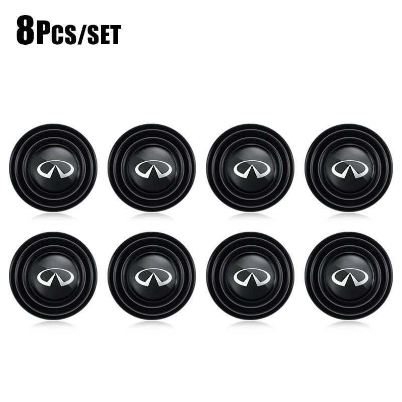 Car Door Shockproof Silicone Gasket Buffer Pad Accessories For Infiniti QX55 QX50 QX60 Q50 Q70L QX30 QX80 Q60 Q70 QX70 Q30 Q60S UU555