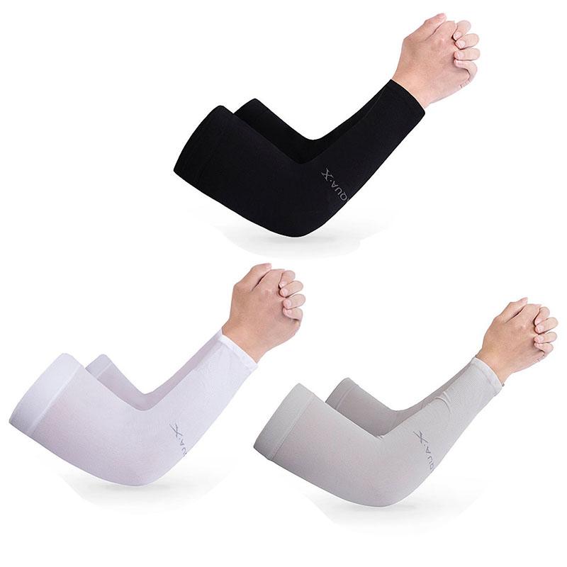 

3 пары нарукавников из прохладного шелка, дышащие рукава для защиты от солнца, унисекс, для активного отдыха, велоспорта, бега, рыбалки и вождения, прохладные