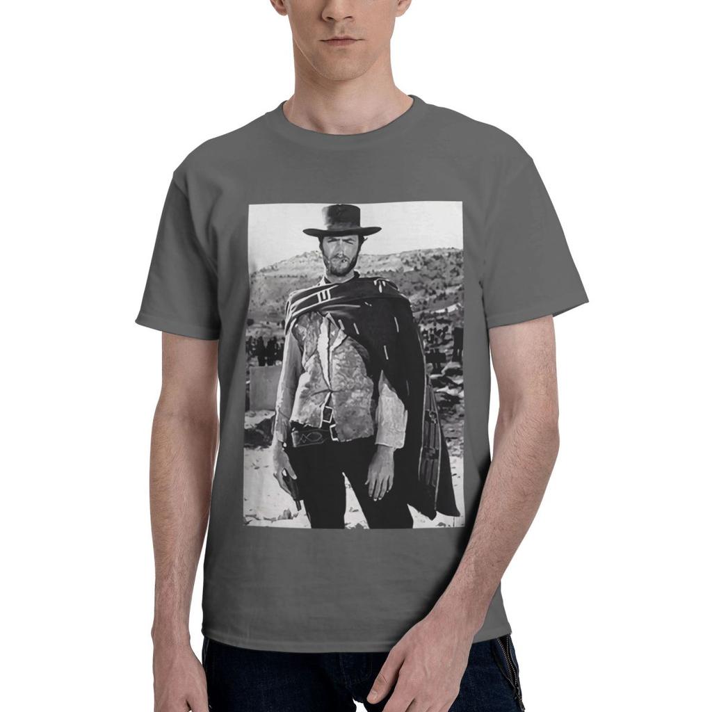 Clint Eastwood Western The Good The Bad And The Ugly 1 100 Cotton Casual Breathable Confortable Manga Funny Mens TShirt Mens