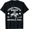 Texas Gefängnis Rodeo Sonntag im Oktober Huntsville Texas T-Shirt