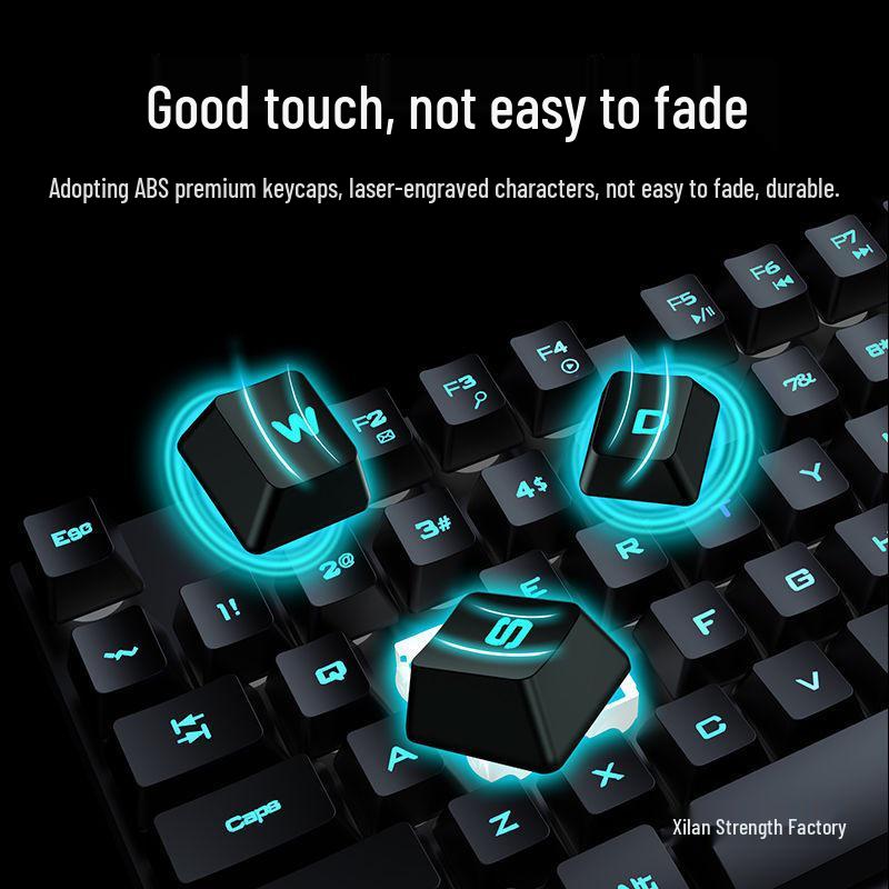 Pioneer GX330 Mechanical-Feel Gaming Keyboard & Mouse Set - Luminous for PC/Laptop