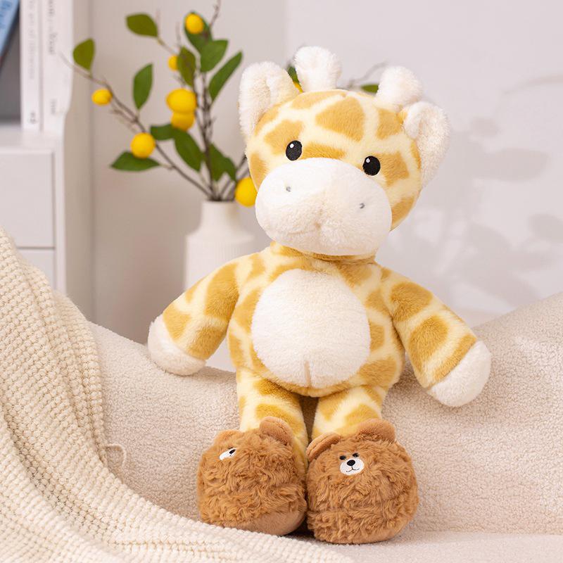 

Adorable Plush Deer and Giraffe Doll - Perfect Birthday Gift for Girls 42 cm (0.24 kg)