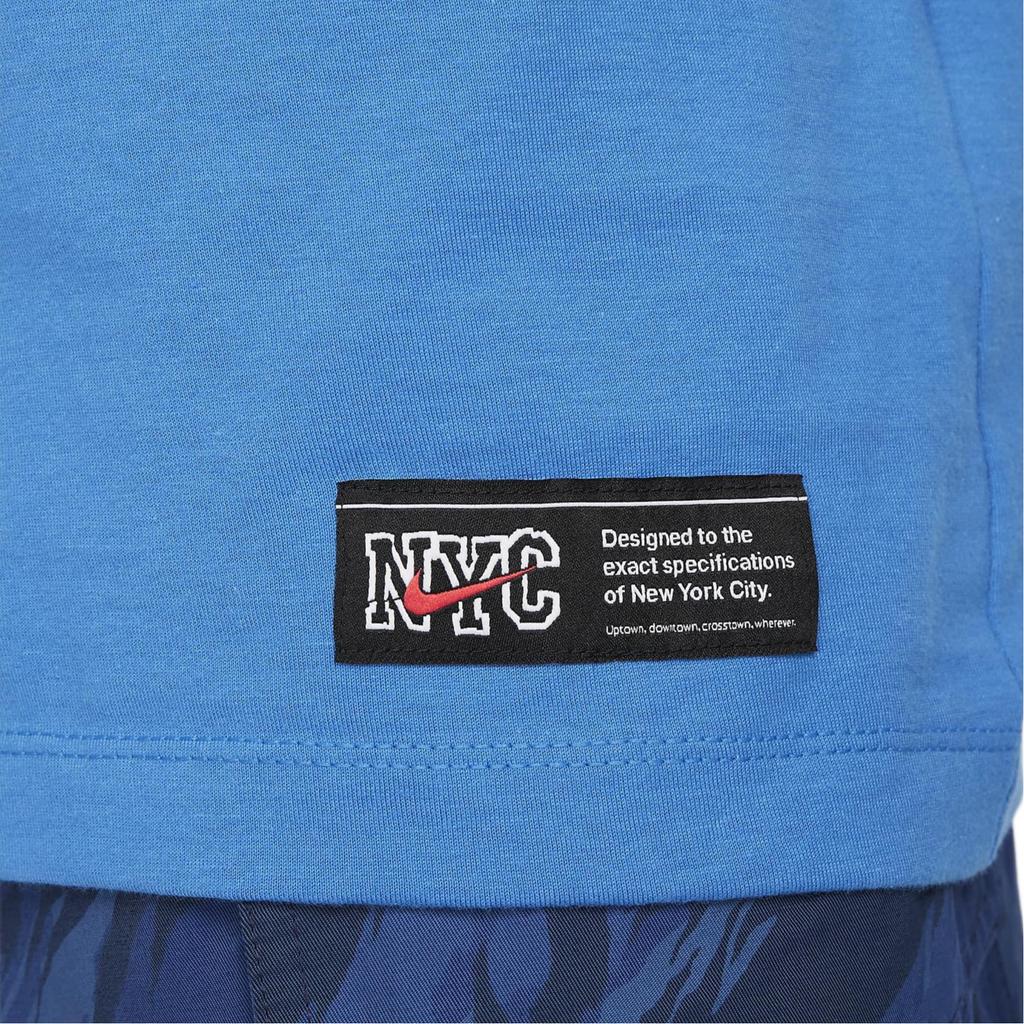 New Nike T Shirts Men's Blue FB9028-435