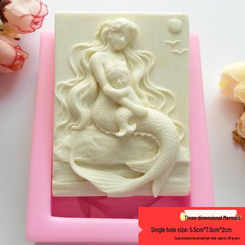Silicone Soap Mold Making Set for DIY and Children's Homemade Breast Milk Soap