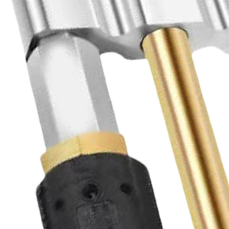 Stainless Steel Adjustable Nozzle with 1/4inch Quick Connection Pressure Washer Nozzle for Washing Garden Vehicle Floor