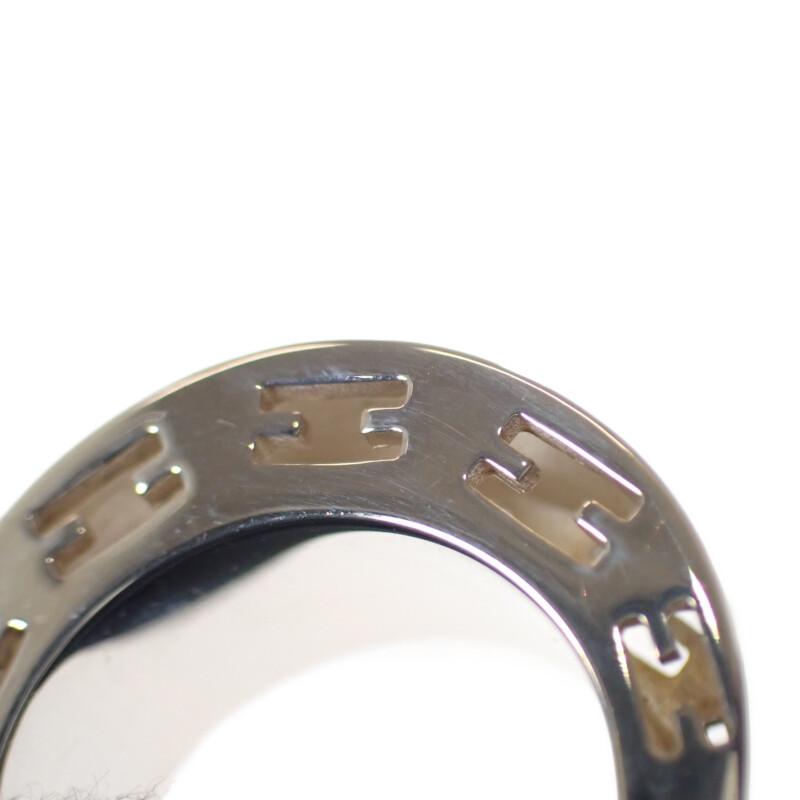 HERMES  #7(JP Size) 50  ring Silver925 Women