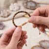 Yousheng Women Bracelet Adjustable Length Natural Stone Beads Bracelet Bohemia Style Stackable Bracelet Versatile Jewelry Accessory