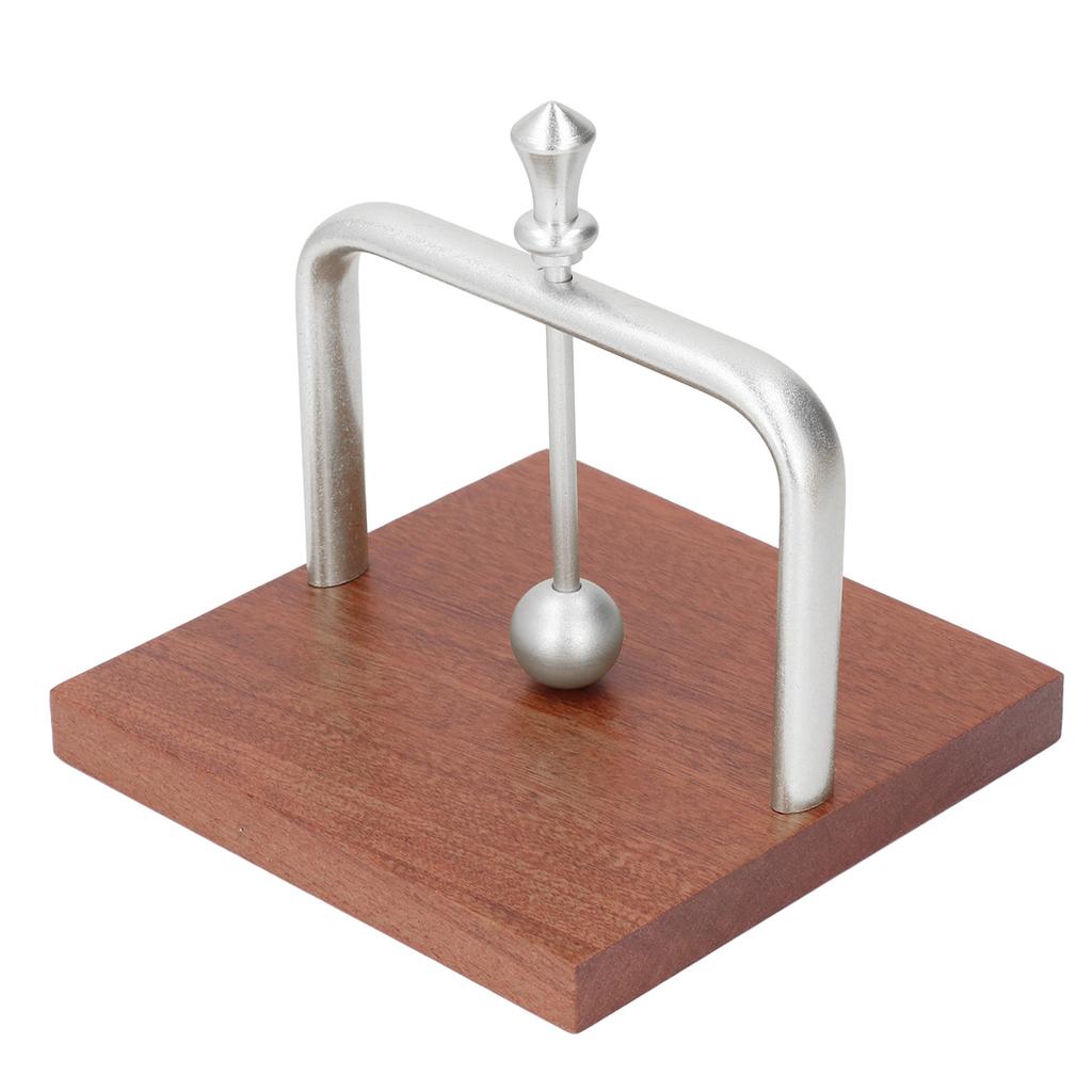 Table Napkin Holder with Lifting Ball Solid Wood Base Metal Rack Napkin Dispenser for Home Restauran