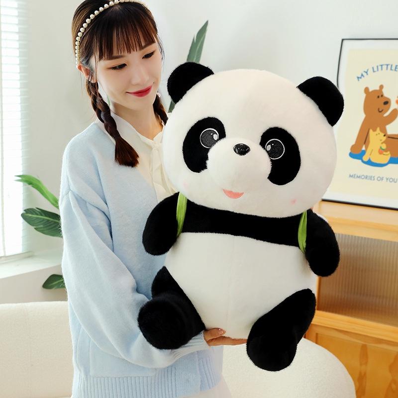 Authentic Avocado Backpack Panda Plush Toy Teddy Bear Pillow Gift Wholesale