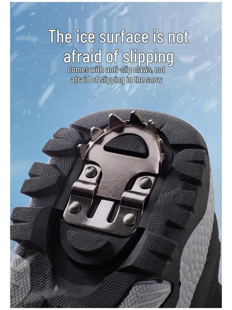 2025 Children's Anti-slip Warm Cotton Snow Boots - Mid-calf, Thickened for Winter
