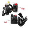 22mm Motorcycle Switches Motorbike Horn Button Turn Signal Electric Fog Lamp Light Start Handlebar Controller Switch Universal