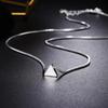 925 Sterling Silver Jewelry 18 Inch Checkered Chain Necklace
