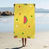 Fruit Watermelon Pattern Print Beach Towel Colorful Bath Towels Microfiber Quick Dry Sand Free Beach Yoga Spa Gym Pool