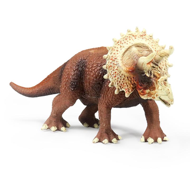

Динозавр Трицератопс Игрушка Модель Настольное Украшение Материал ПВХ Подарок Дети