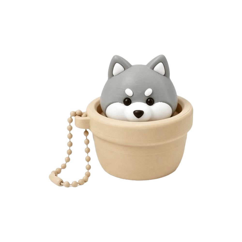 3D Printed Keycap Clicker Pendant Key Ring Keyboard Fidgets Keychain Keyring Accessories