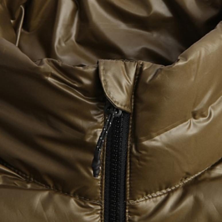 adidas Veste d'hiver à col montant zippée et manches longues pour homme Varilite Outdoor BS1580