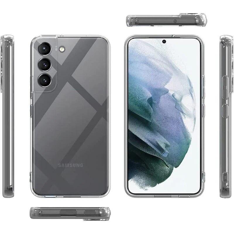 Silicone Case for Samsung S24 S23 S22 Ultra S21 S20 Ultra Plus FE Cover Crystal Samsung S24 Ultra Shell S23 Ultra Funda
