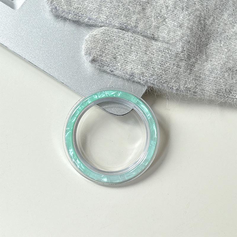 Wind Magnetic Desktop Phone Airbag Bracket Transparent Chassis Base Diy Accessories Simple Girl Decoration