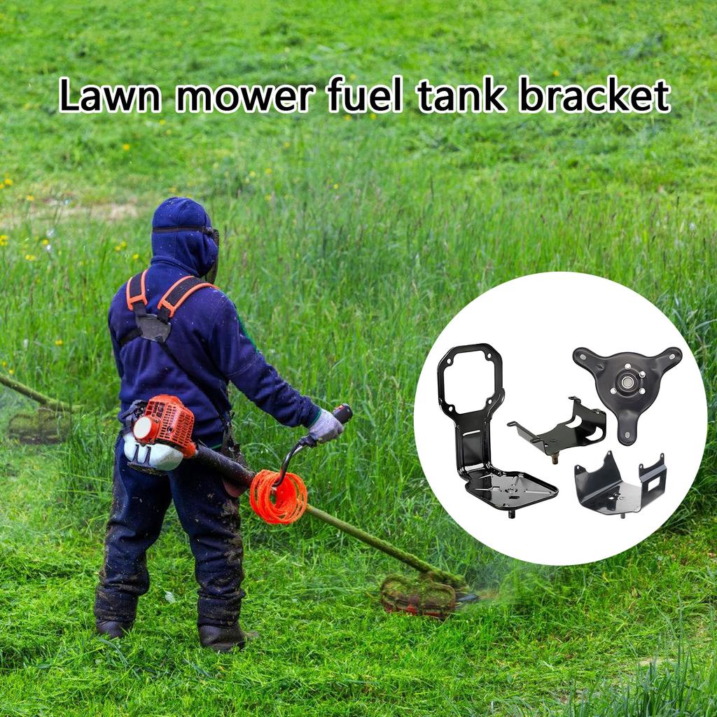 Steel Fuels Tanks Bracket Holder for Lawn Mowers Garden Enthusiasts Ensures Secure and Stable Support Easy Installation