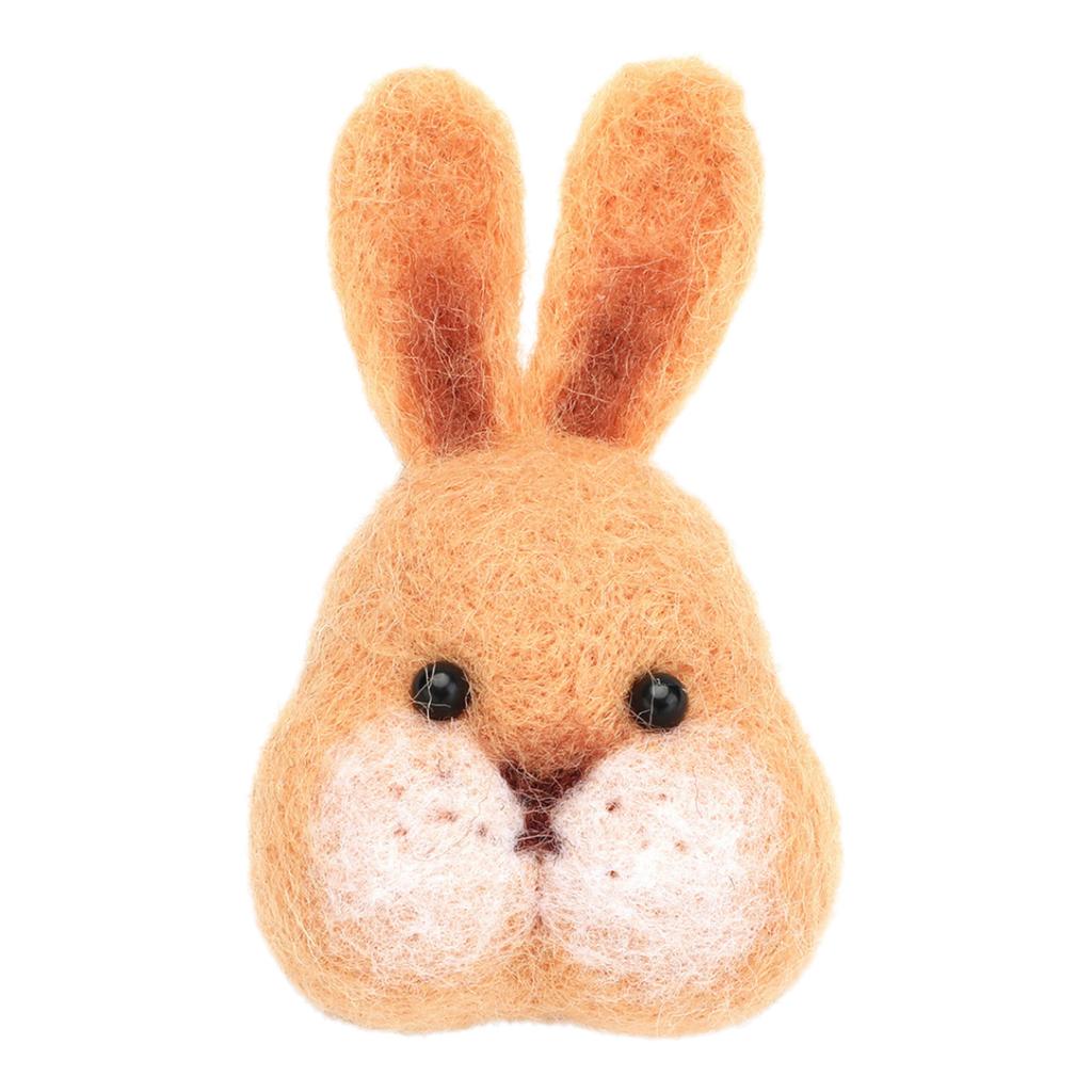Needle Felting Kits Lovely Animal Brooch Wool Felting Needle Hobby Kits Needle Felting Starter Kits for Woman Girls