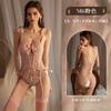 Xianyi Erotic Underwear Steel Tray Vest Uniform Temptation Nightclub Clothes Pure Desire Private Lace Free-to-take Set 586