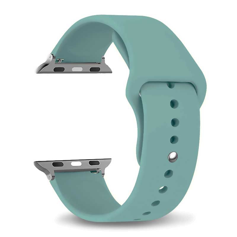 Silicone Band For Watch Strap 44mm 45mm 40mm 41mm 42-38mm 45 Mm Sport Bracelet Iwatch Series 8 7 6 5 4 3 SE 9 Ultra 2 49mm