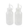 2pcs 100ML Squeezer Bottles Condiment Dispenser Container Squeezing Case Restaurant Kitchen Gadget Cooking Sauce Holder