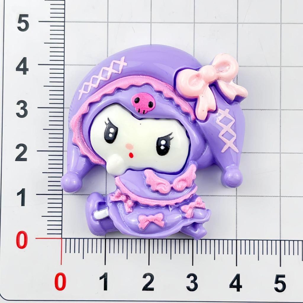 Purple Mimi Resin DIY Accessories: Large Cards, Phone Case, Hair Clip, Insulated Keychain, Ornament.