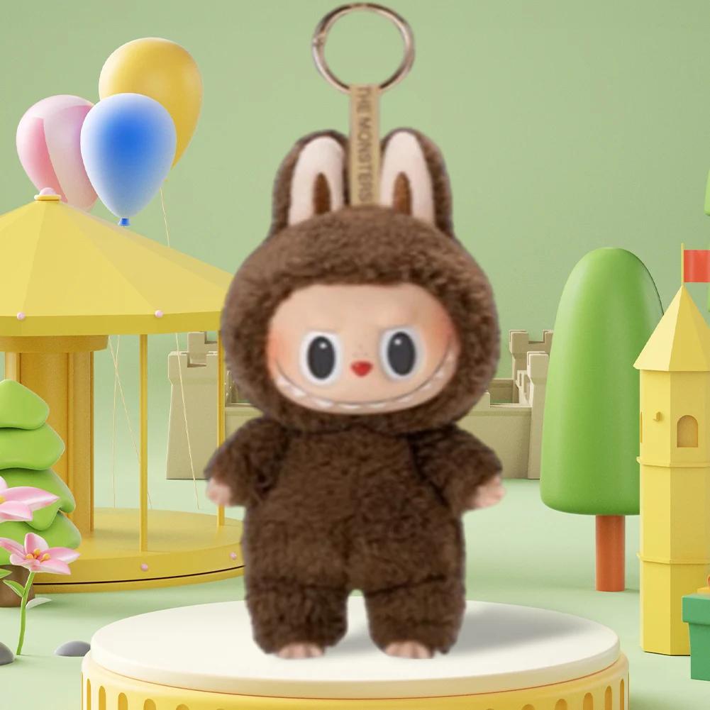 Cute Labubu The Monsters Box Toy Sweetheart Vinyl Doll Kawaii Backpack Pendant Decoration Plush Doll Clothes Gifts