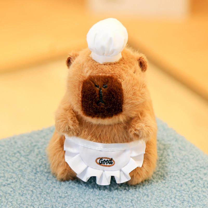 Water Porcupine Plush Keychain Toy With Pp Cotton For Kids And Collectors