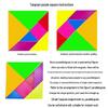 Magnetic Tangram 28cm Extra-Large Geometric Puzzle - Shape Recognition & Math Teaching Tool