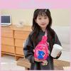 Single Pattern Cartoon Shoulder Crossbody Chest Bag Fashion Kids Gift