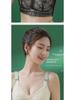 Women's Non-Magnetic, Thin, Large-Size Bra: Breast Reduction, Slimming, Anti-Sagging, No Steel Ring, Side Collection Design.