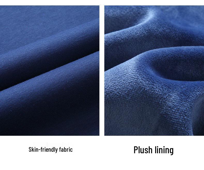 Men's Thickened Velvet Hoodie - Heavyweight Autumn/Winter Style, Warm Youth Trend, Couple Jacket