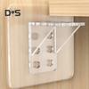 4Pcs Self Adhesive Shelf Support Punch Free Shelf Pegs Strong Load-bearing Easy Installation Cabinet Bookshelf Shelf Support