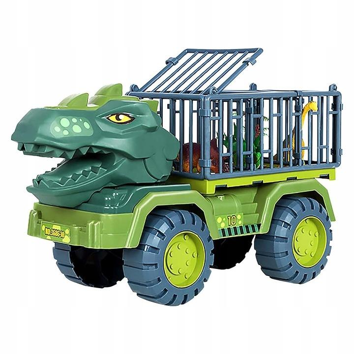 Duża Ciężąrówka Dinozaur Samochód T-Rex Tir Dinozaury Transport