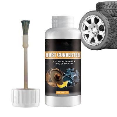 50ml Rimozione della ruggine per auto Rivestimento antiruggine Sciogli macchie Rinnovatore Azione rapida Forniture per lavaggio auto naturali per veicoli