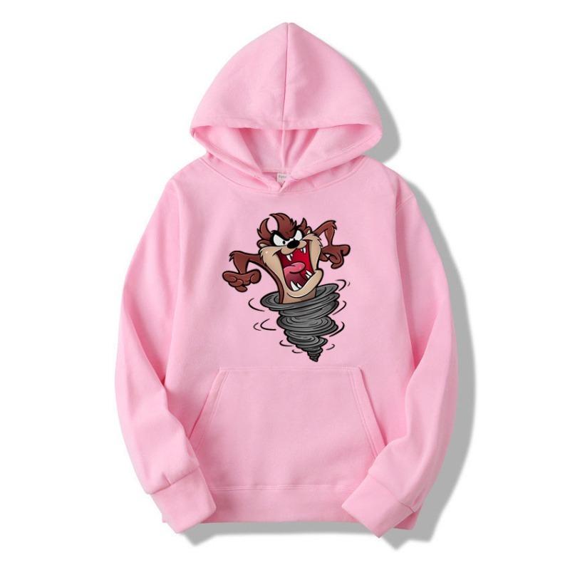 Taz-Mania Hoodie Men Women Sweatshirt Print Unisex Streetwear Hip Hop Style New Autumn Winter Fashion Hip Hop Tops Clothes Male