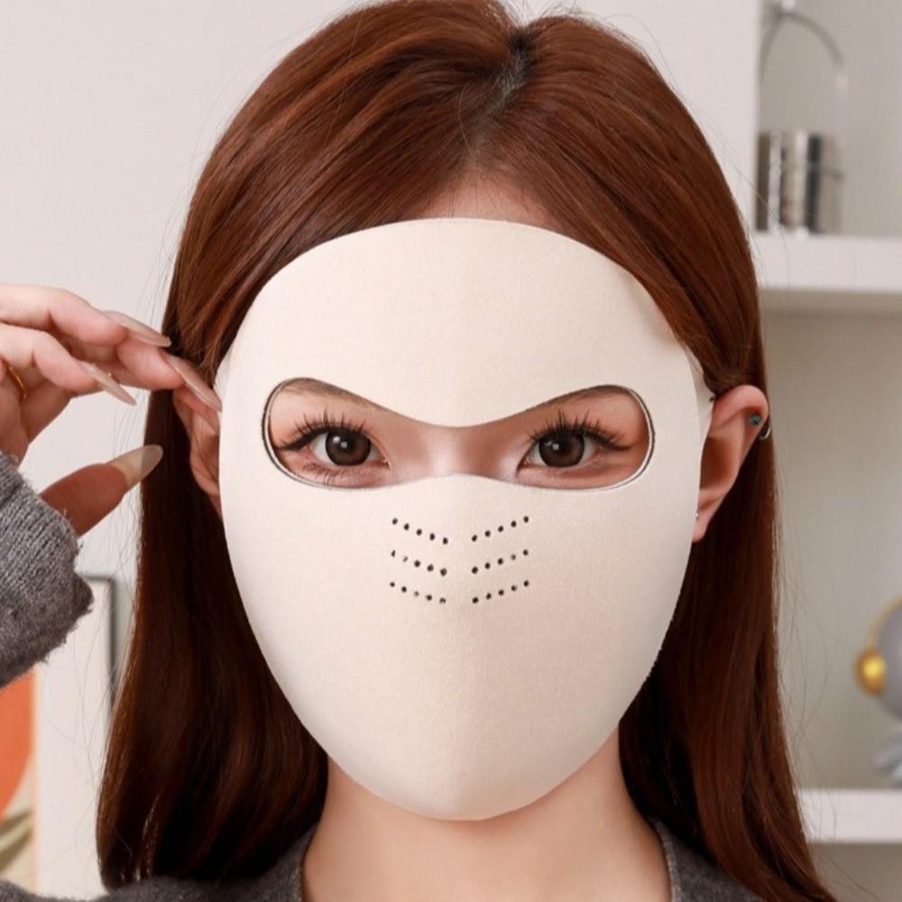 Washable Riding Mask Thickened Face Veil New Warm Mask  Gift