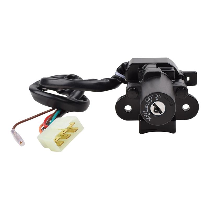 For KAWASAKI ZZR400 ZZR600 ZX6R ZX7R ZX9R Compatible Motorcycle Ignition Switch Lock With KEY Replacement Parts