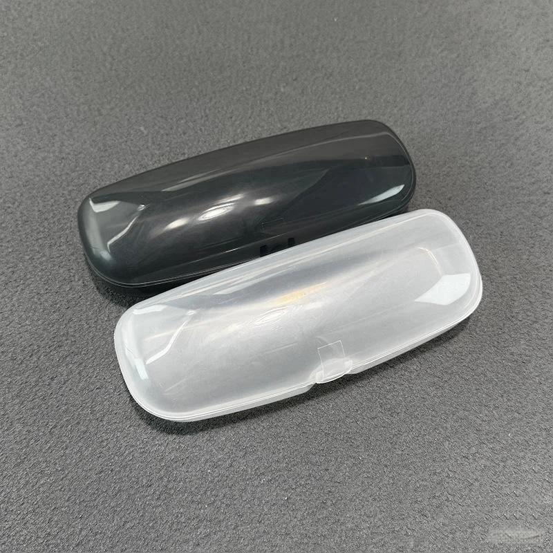 Plastic Glasses Protective Case Universal Size Portable Hard Eyeglasses Box Fit Most Sunglasses Reading Glasses for Commute Hiking